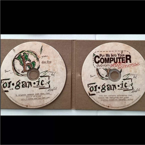 B.Organic CREATE TV SHOW 6 DVDs Dust Bag - Picture 7 of 14